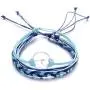 HSQYJ Summer Surfer Wave Strand Bracelet Navy Style Adjustable Velvet Hand-Woven Knit Knot Bracelet Bohemian Waterproof Wax Coated Braided Rope Set for Women Girls Holiday Jewelry HSQYJ Summer Surfer Wave Strand Bracelet Navy Style Adjustable Velvet Hand-Woven Knit Knot Bracelet Bohemian Waterproof Wax Coated Braided Rope Set for Women Girls Holiday Jewelry