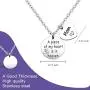 Eigso Memorial Jewelry A Piece of My Heart is in Heaven Necklace Sympathy Gift Memorial Keepsake for Loss of Mom Bereavement Gift Remembrance Necklace (Piece of My Heart NL) Eigso Memorial Jewelry A Piece of My Heart is in Heaven Necklace Sympathy Gift Memorial Keepsake for Loss of Mom Bereavement Gift Remembrance Necklace (Piece of My Heart NL)