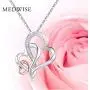 MEDWISE Three Generations Necklace for Grandma Gifts Jewelry S925 Sterling Silver Grandmother Mom Granddaughter Mothers Day Necklace Jewelry Birthday Gifts Rose Gold Tone Infinity Love Necklace MEDWISE Three Generations Necklace for Grandma Gifts Jewelry S925 Sterling Silver Grandmother Mom Granddaughter Mothers Day Necklace Jewelry Birthday Gifts Rose Gold Tone Infinity Love Necklace