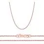 Orostar 14K Yellow, White. and Rose Gold 1.5mm Diamond Cut Rope Chain Necklace, 16''-30'' Orostar 14K Yellow, White. and Rose Gold 1.5mm Diamond Cut Rope Chain Necklace, 16''-30''