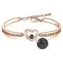 WUSUANED Aunt and Niece 100 Languages I Love You Bracelet The Love Between an Aunt and Niece is Forever Love Memory Jewelry WUSUANED Aunt and Niece 100 Languages I Love You Bracelet The Love Between an Aunt and Niece is Forever Love Memory Jewelry
