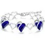 Leafael Infinity Love Heart Link Bracelet with Birthstone Crystal, Womens Gifts, Silver-Tone, 7'' with 2'' Extender Leafael Infinity Love Heart Link Bracelet with Birthstone Crystal, Womens Gifts, Silver-Tone, 7'' with 2'' Extender
