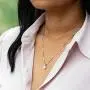 14 Karat White Gold Heart Shape Created Opal Diamond Pendant 14 Karat White Gold Heart Shape Created Opal Diamond Pendant