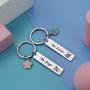 SIDIMELO Friendship Keychain You are The Lilo to My Stitch Lilo and Stitch Sister Jewelry Inspired Keychain Gift for BFF
