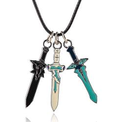 Yuesha Aiyin Metal Sword Necklace