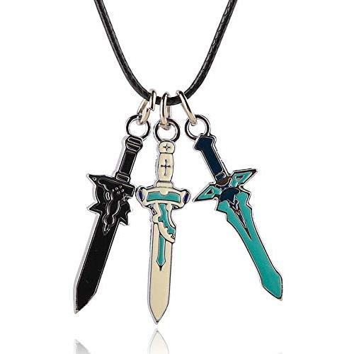 Yuesha Aiyin Metal Sword Necklace