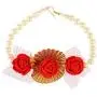 Efulgenz Indian Flower Gota Patti Jewelry Set for Haldi Mehandi Baby Shower Wedding Women Girls Efulgenz Indian Flower Gota Patti Jewelry Set for Haldi Mehandi Baby Shower Wedding Women Girls