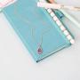 ENZOMAR Amethyst Crystal Necklace for Women - Best Friend Birthday Gifts for Women, Mothers Day Jewelry, Crystals and Healing Stones Bulk, Great Grandma Necklace, Anniversary Jewelry, Sterling Silver Rose Gold, Pendant Necklace, Dainty Necklace