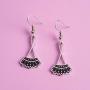 Sloong 925 sterling silver filled RBG Dissent Collar Dangle Earrings Drop Charms Earrings Jewelry for Women Fans of Ruth Bader Ginsburg