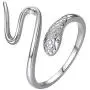 Snake Ring for Women|925 Sterling Silver Personalized Serpent Wrap Ring Adjustable