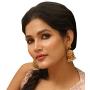 Tarinika Vainavi Antique Gold-Plated Indian Jhumka Earrings - Red
