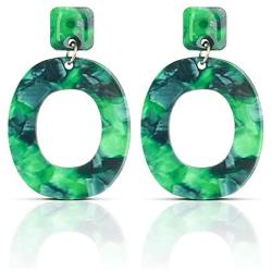 Statement Earrings for Women Handmade Bohemian Lightweight Dangle Fashion Cute
