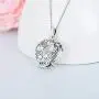 VENACOLY Owl Gifts for Owl Lovers Sterling Silver Owl Necklace Celtic Knot Owl On Moon Pendant Owl Jewelry for Women VENACOLY Owl Gifts for Owl Lovers Sterling Silver Owl Necklace Celtic Knot Owl On Moon Pendant Owl Jewelry for Women