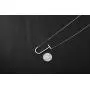 HZMAN Womens Girls Stainless Steel Alphabet Initial Letters Pendant Necklace 2 Colors Gold Silve From A-Z