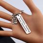 Gzrlyf Hamilton Musical Keychain Passionately Smashing Every Expectation Funny Hamilton Inspired Gifts