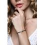 Stainless Steel Cat Lover Charm on Double Black String Bracelet for Men & Women - Cat Mom Gift, Pet Bracelet, Cat Lover Gifts for Women - Waterproof, Hypoallergenic Cat Jewelry