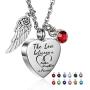 Glimkis The love between a Father and Daughter is forever Cremation Memorial Ashes Pendant urn necklace Cremation Jewelry