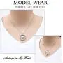 zeqingjw Heart Urn Necklace Cremation Jewelry for Ashes Stainless Steel Circle of Life Engraved Forever Best Friend Memorial Ashes Jewelry