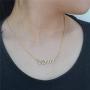 HUTINICE Scorpio Necklace for Women, 18K Gold Chain Horoscope Constilation Letter Sagittarius Necklace for Girls Birthday Gift