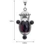 Cherry Amber Sterling Silver Victorian Set Earrings Pendant Necklace Chain 18''