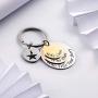 G-Ahora Hamilton Gift Keychain Hamilton Muscial Gift Broadway Jewelry for Girls Women