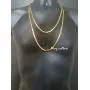 Life Time NECKLACE 4mm Gold herringbone Chain necklace for men women LIFETIME REPLACEMENT