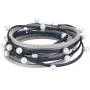 VONRU Leather Cuff Bracelets for Women - Wrap Bracelet Charm Boho Jewelry for Women Handmade Casual Braided Magnetic Bracelet Friendship Gift for Teen Girls (Navy Bead wrap Bracelet) VONRU Leather Cuff Bracelets for Women - Wrap Bracelet Charm Boho Jewelry for Women Handmade Casual Braided Magnetic Bracelet Friendship Gift for Teen Girls (Navy Bead wrap Bracelet)