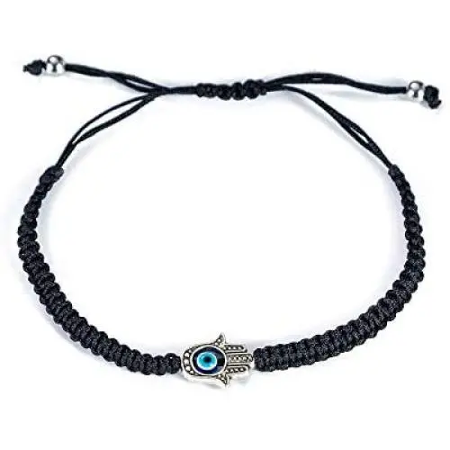 Handmade String Evil Eye Bracelet for Women Men Teen Girls Boys Black Red Thread Adjustable Bracelets Minimalist Jewelry Handmade String Evil Eye Bracelet for Women Men Teen Girls Boys Black Red Thread Adjustable Bracelets Minimalist Jewelry