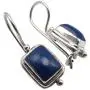 SilverStarJewel 925 Sterling Silver Natural Rectangle Cabochon Lapis Lazuli Earrings 2.5 cm SilverStarJewel 925 Sterling Silver Natural Rectangle Cabochon Lapis Lazuli Earrings 2.5 cm