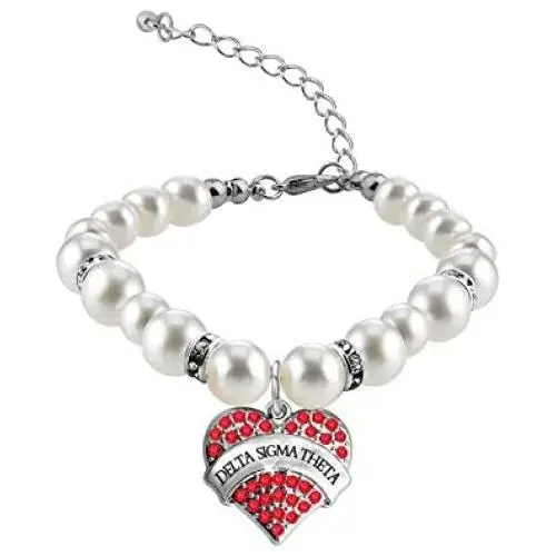 CENWA Delta Bracelet Necklace Gift DST Jewelry Greek Sorority Gift