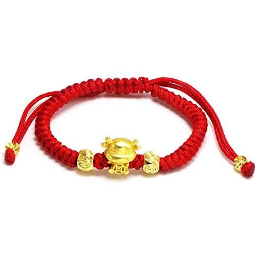 2021 Year of Ox Red String Bracelet Red Cow Charm Chinese Zodiac Animal Birth Year Lucky Charm Bracelet Zodiac Ox Pendant Red Rope Corded Lucky Bracelet New Year Jewelry Gifts for Women Men