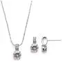 Mariell Delicate Round-Cut Cubic Zirconia Necklace Earrings Set for Brides, Bridesmaids or Everyday Wear Mariell Delicate Round-Cut Cubic Zirconia Necklace Earrings Set for Brides, Bridesmaids or Everyday Wear