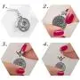 Urn Necklaces for Ashes Oxidized Silver 925 for Women,Cremation Jewelry for Ashes Keepsake Memorial Pendant Necklace Gifts for Best Friends