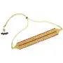 Aheli Indian Wedding Wear Polki Stone Beaded Choker Necklace with Maang Tikka Set Ethnic Fashion Jewelry for Women