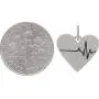 Everyday You Change the World • Sterling Silver EKG Heart Bracelet • Appreciation Gratitude Gift for Medical Health Care Professional Gifts • EMT Nurse Doctor • Motivational Inspirational Jewelry