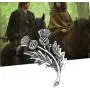 LBSBO Outlander Inspired Jewelry Double Scottish Thistle Brooch Pin Sassenach Scottish Outlander Gift Scottish Brooch LBSBO Outlander Inspired Jewelry Double Scottish Thistle Brooch Pin Sassenach Scottish Outlander Gift Scottish Brooch