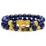 BOMAIL Feng Shui Good Luck Bracelets- Natural Tiger Eye Stone Healing Energy Pixiu Dragon Charm Beaded Bracelet Attach Wealth Money Jewelry BOMAIL Feng Shui Good Luck Bracelets- Natural Tiger Eye Stone Healing Energy Pixiu Dragon Charm Beaded Bracelet Attach Wealth Money Jewelry