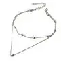 YienDoo Bohemia Multilayer Necklace with Love Heart pendant Boho Choker Chain Jewelry for Woman and Girls (Silver) YienDoo Bohemia Multilayer Necklace with Love Heart pendant Boho Choker Chain Jewelry for Woman and Girls (Silver)