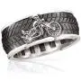 Motorcycle Ring for Men, Tire Tread Motorcycle Ring, Motorcycle Biker Ring for Men, Groove Ring, Hip Hop Ring, Punk Rock Ring Jewelry Gift for Men Boys Motorcycle Ring for Men, Tire Tread Motorcycle Ring, Motorcycle Biker Ring for Men, Groove Ring, Hip Hop Ring, Punk Rock Ring Jewelry Gift for Men Boys