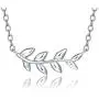 TRENSYGO Olive Leaf Necklace, Olive Leaf Gifts, Olive Leaf Jewelry, Plant Necklace, Olive Tree Branch Leaf Pendant Necklace, Weed Necklace