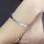 555Jewelry Womens Sparkling Cubic Zirconia Secure Hinge Lock Bangle Bracelet 555Jewelry Womens Sparkling Cubic Zirconia Secure Hinge Lock Bangle Bracelet