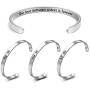 Eigso Sister Bracelets Set of 2 3 4 Big Sister Mid Sister Lil Sister Bracelet Sister Jewelry Set Sister Gifts