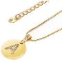 Initial Name Necklace 14K Gold Pendant Chain for Women Letter Necklace for Teen Girls