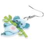 DOWAY Acrylic Charm Cute Cartoon Bamboo Australian Koala Earrings Drop Dangle Jewelry Natural Decoration for Women Girls Funny Party Gifts