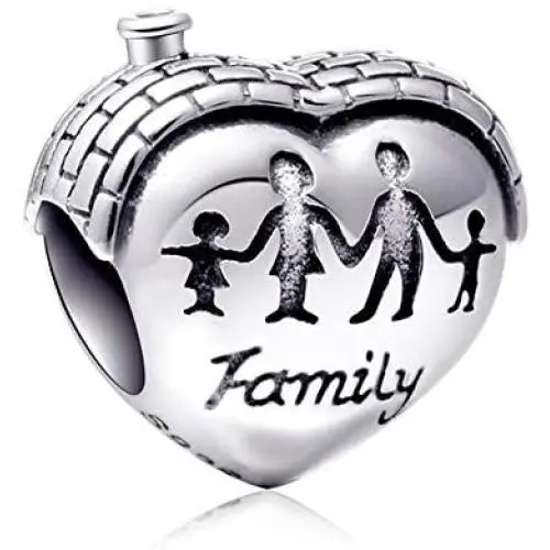 Sambaah Family Charm Sterling Silver Nana Charm Enamel Charm for Pandora Style Bracelets Sambaah Family Charm Sterling Silver Nana Charm Enamel Charm for Pandora Style Bracelets