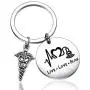 ENSIANTH Sonographer Gift Live Love Scan Keychain Ultrasound Tech Jewelry Radiologist Gift