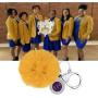 WSNANG Sigma Gamma Rho Sorority Gift Inspirational Graduation Gifts You are Braver Stronger Smarter Than You Think Keychain Greek Sorority Jewelry