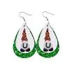 6 Pairs Gnome Faux Leather Dangle Earrings Set Green Teardrop Lightweight Drop Earrings for Women Girls St Patricks Day Party Jewelry Gift 6 Pairs Gnome Faux Leather Dangle Earrings Set Green Teardrop Lightweight Drop Earrings for Women Girls St Patricks Day Party Jewelry Gift