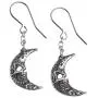 Alchemy of England Fashion Jewelry Mera Luna Crescens - Tragicom Moon Earrings Alchemy of England Fashion Jewelry Mera Luna Crescens - Tragicom Moon Earrings