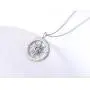 S925 Sterling Silver Simulated Birthstones Compass No Matter Where Bracelet and Pendant Necklace 18'' Graduation Gift